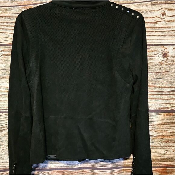 Pixley long sleeve jacket Women's medium black, / silver Pre-owned - Picture 3 of 12